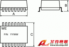 Wurth Elektronik WE-LAN 變壓器749010010