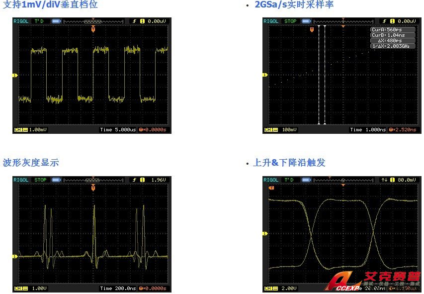 RIGOL DS1302CA 數字示波器