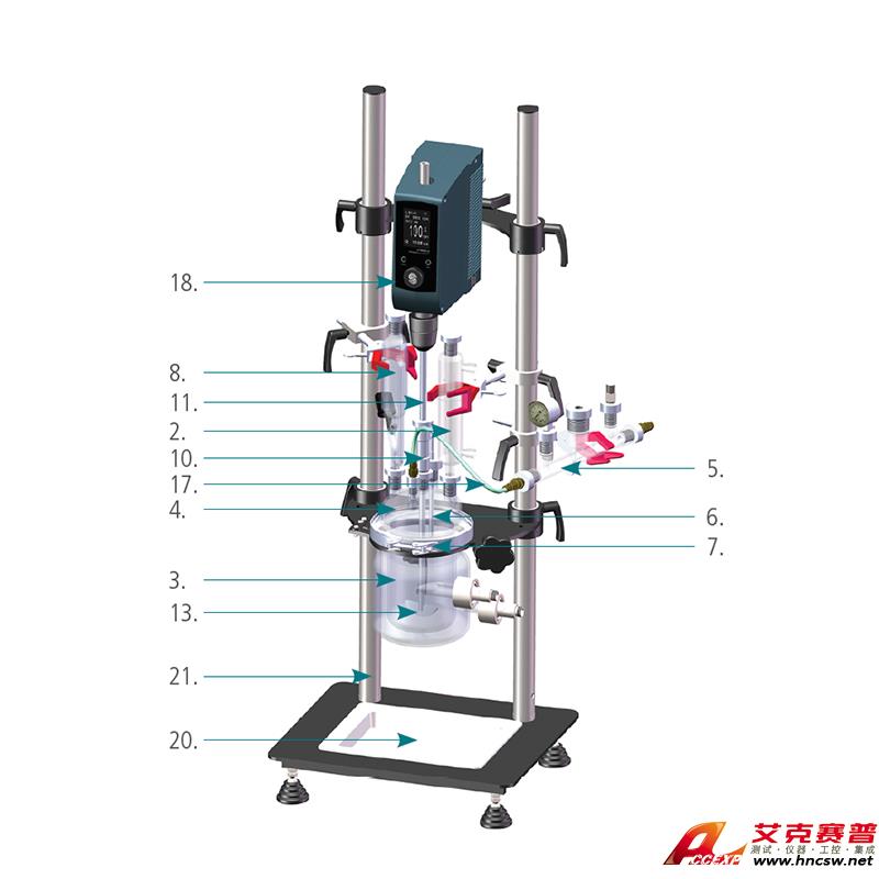 JULABO優(yōu)萊博 1000ml壓力反應(yīng)釜， JRS-6438-247