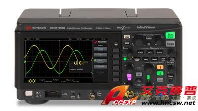 keysight是德 DSOX1202G 示波器：70/100/200 MHz，2 個模擬通道