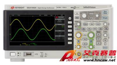 keysight是德 EDUX1002A 示波器：50 MHz，2 個模擬通道