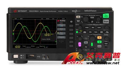 keysight是德 EDUX1052A 示波器：50 MHz，2 個模擬通道NEW!