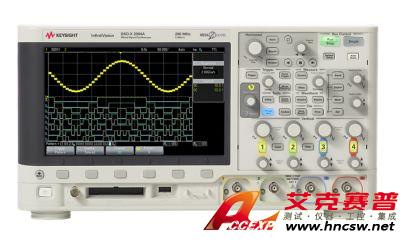 keysight是德 DSOX2004A 示波器：70 MHz，4 個(gè)模擬通道